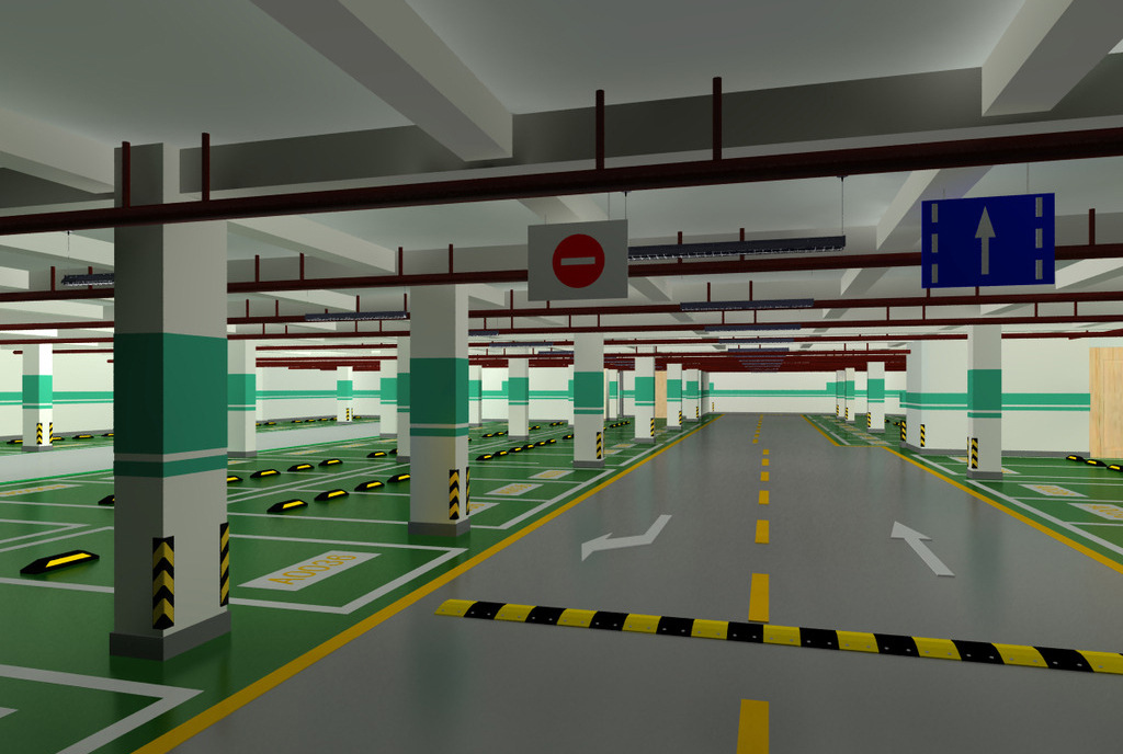 15元两周的停车场